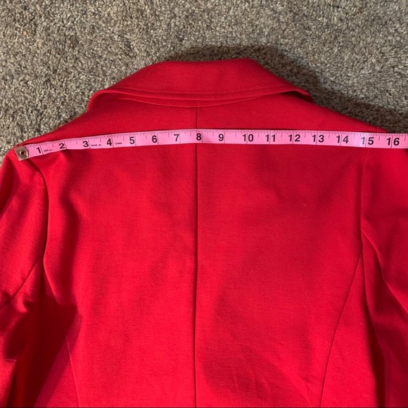Coldwater Creek Red Blazer- 10 - Picture 5 of 5